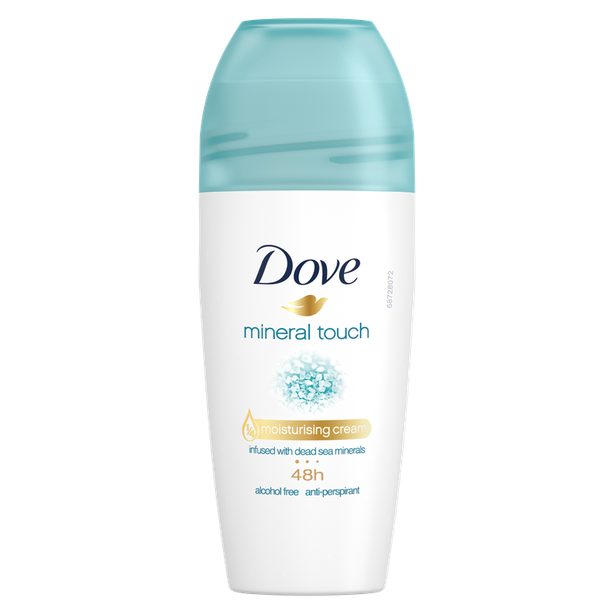 DOVE DEO R/ON MINERALTOUCH6X50ML