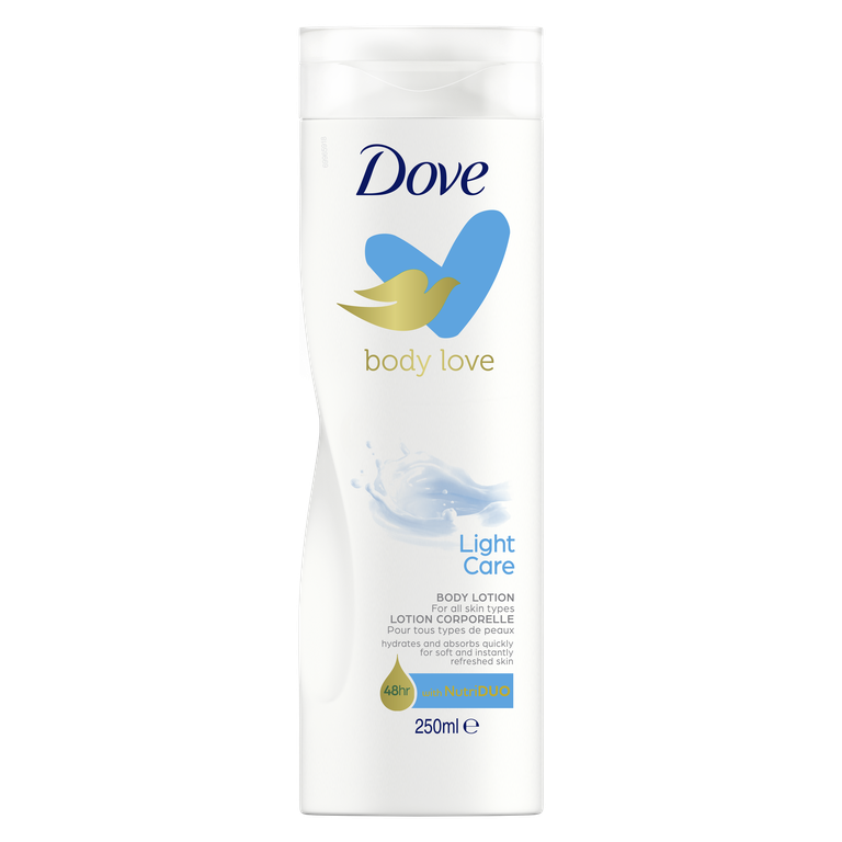 DOVE LIGHT CARE LOTION PE 400ML